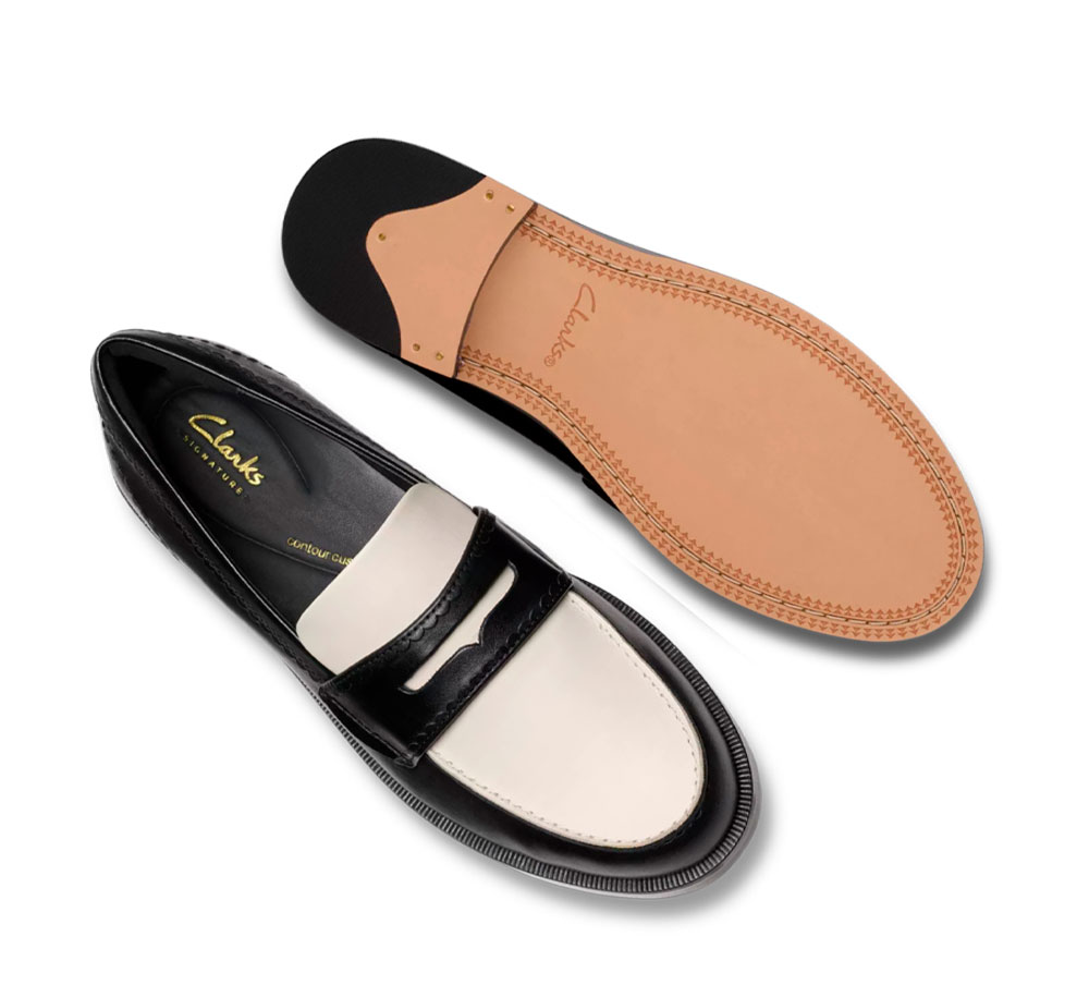 Clarks Mocasín Mujer Straven Edge Negro - Imagen 4