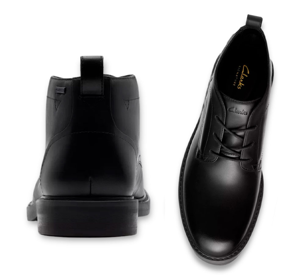 Clarks Botín Aldwin Mid GORE-TEX Negro - Imagen 4