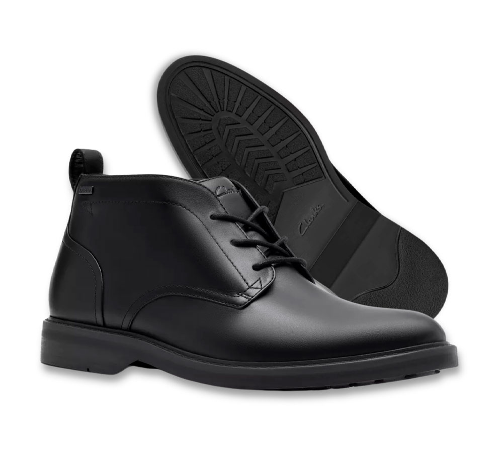 Clarks Botín Aldwin Mid GORE-TEX Negro - Imagen 3