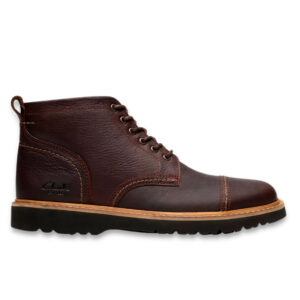Clarks Botín Hombre Weltridge Zip Marrón