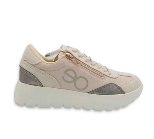 Ecoligeros Deportivo Mujer Demic Crema