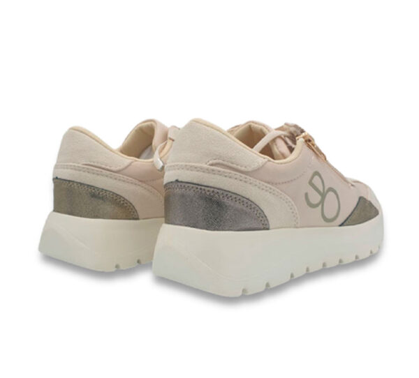 Ecoligeros Deportivo Mujer Demic Crema - Imagen 3