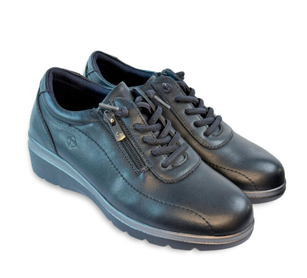 Tamicus Zapato Mujer Flex7 Cremallera Negro - Imagen 3