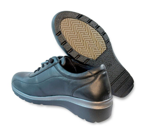 Tamicus Zapato Mujer Flex7 Cremallera Negro - Imagen 4
