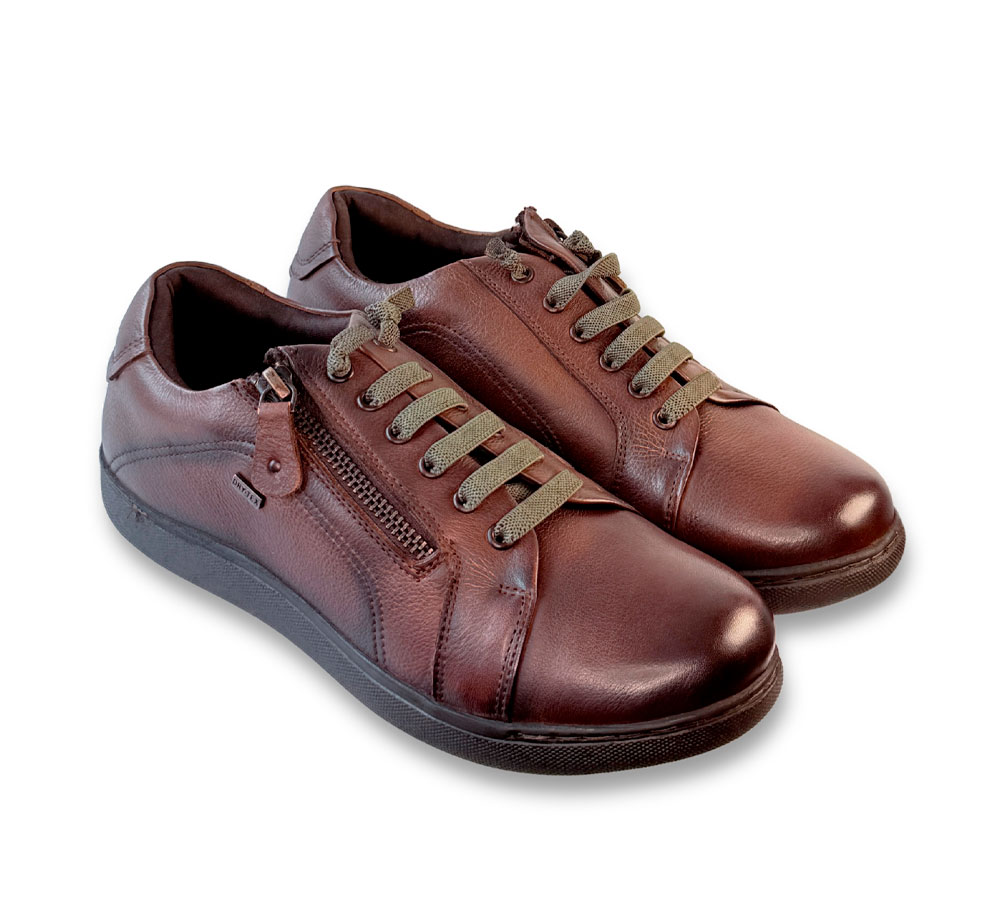 Sam's Zapato Mujer Piel Marrón - Imagen 3