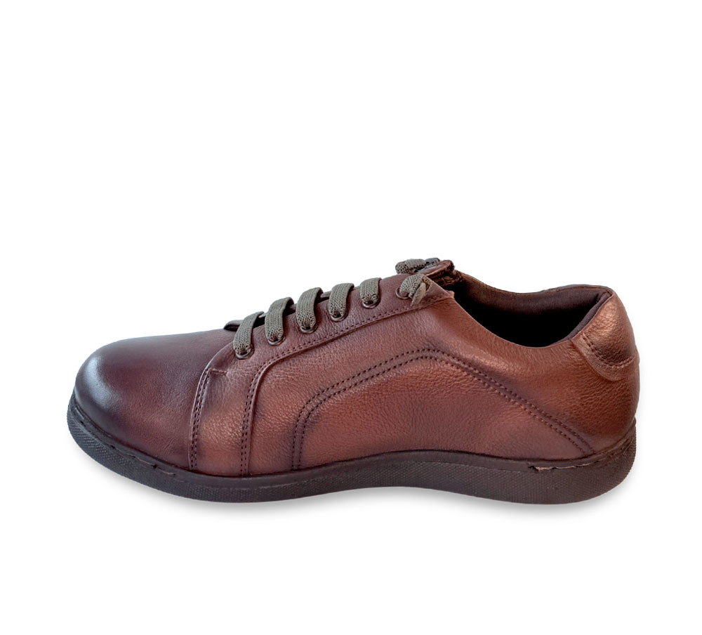 Sam's Zapato Mujer Piel Marrón - Imagen 2