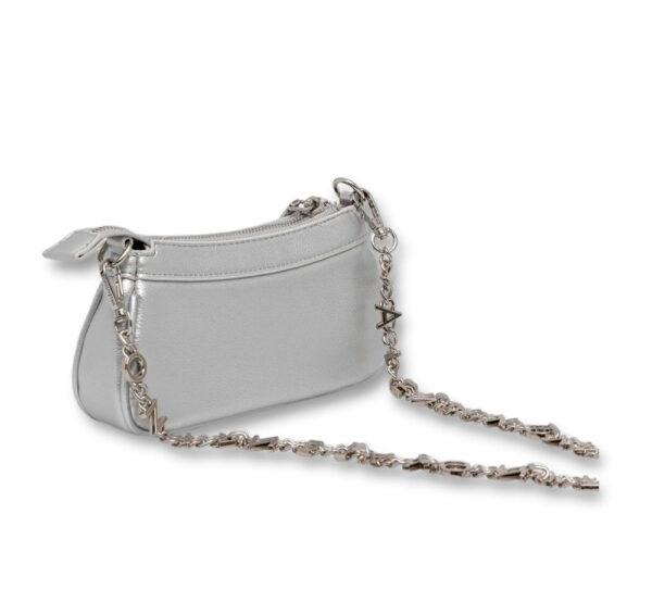 Valentino Bags Bolso de Mano Elly Plata - Imagen 3