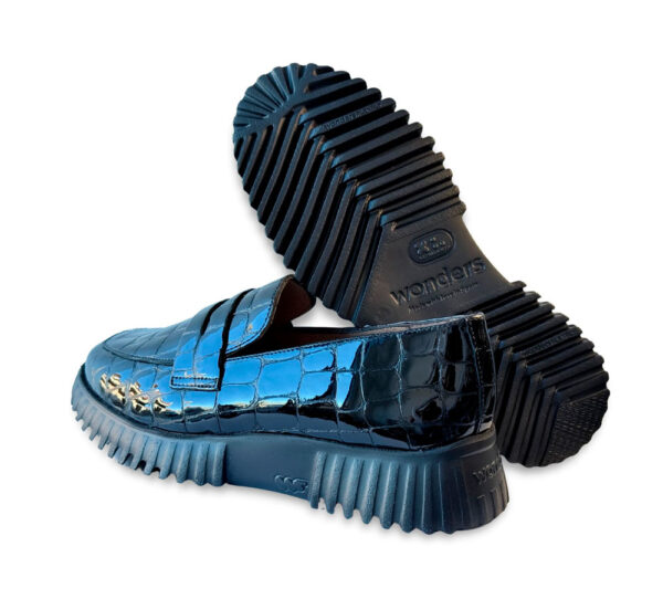 Wonders Mocasin Mujer GARDA Negro - Imagen 4