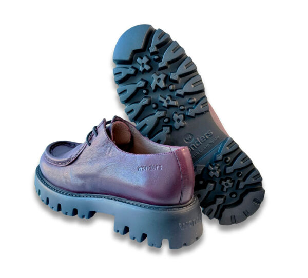 Wonders Zapato Mujer Bulut Vino - Imagen 4