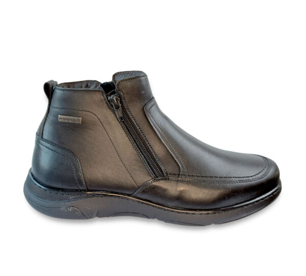 Zen Air Botín Hombre Impermeable Negro