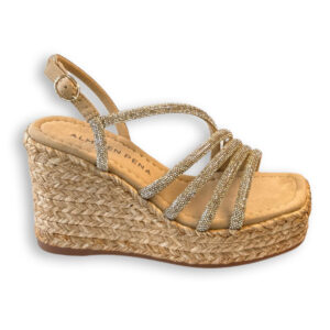 Alma en Pena Alpargata Cuña Mujer Arena