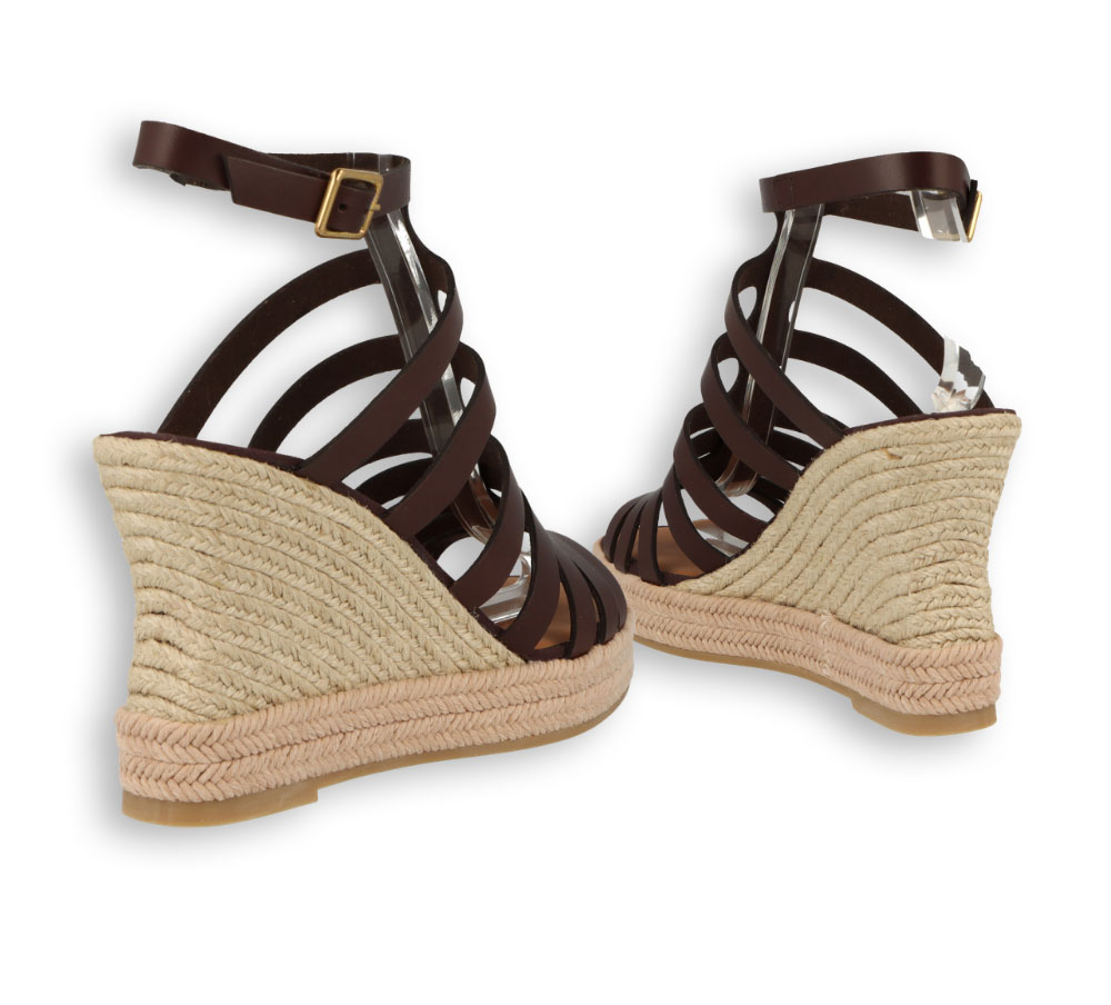 Casteller alpargatas mujer marrón - Imagen 4