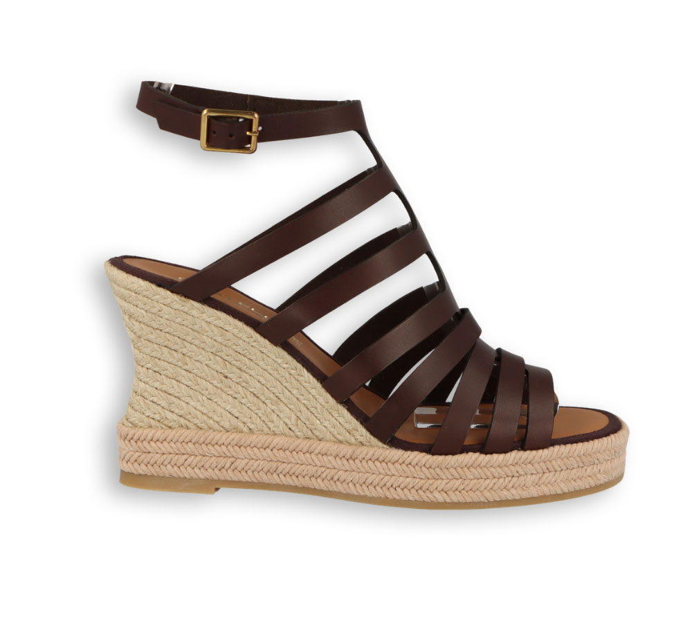 Casteller alpargatas mujer marrón