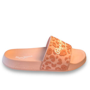 Pepe Jeans Chancla Mujer Slider Leo W Rosa