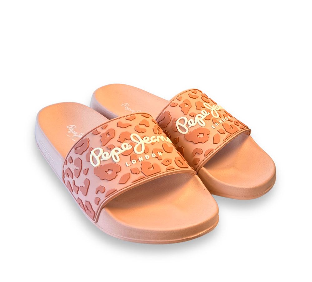 Pepe Jeans Chancla Mujer Slider Leo W Rosa - Imagen 2