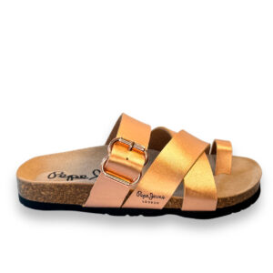 Pepe Jeans Chancla Mujer Oban Twist W Oro