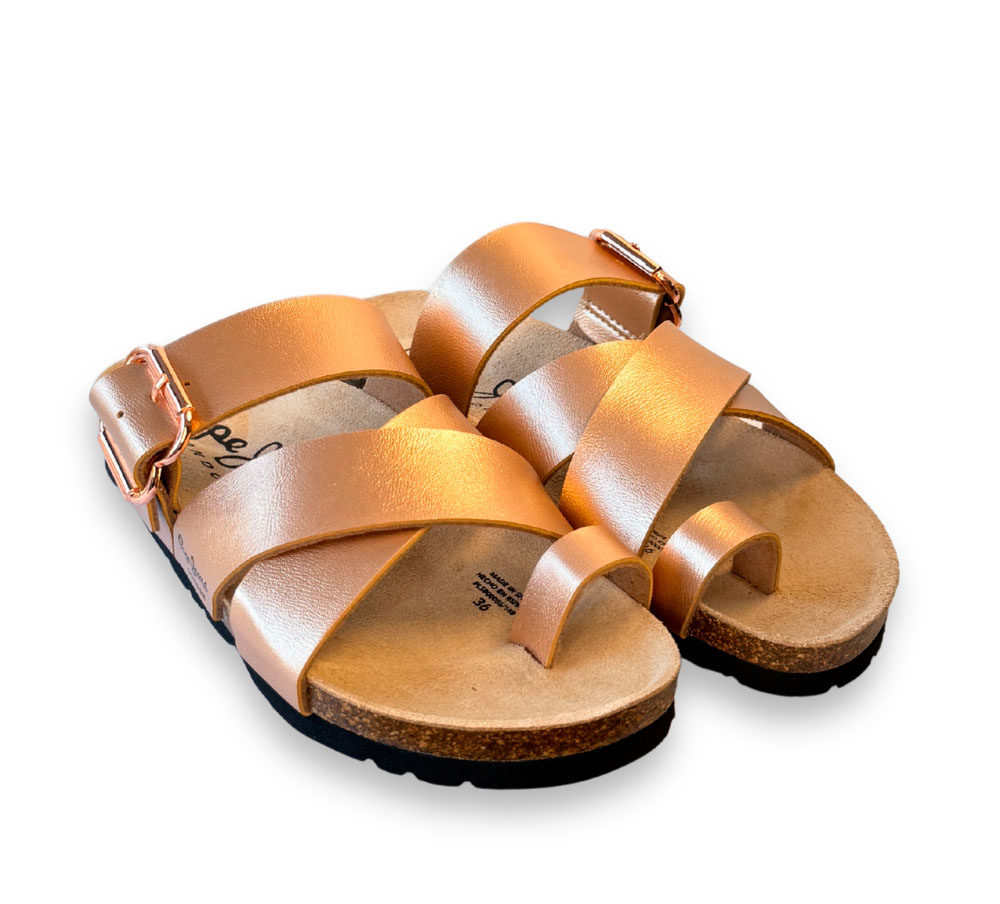 Pepe Jeans Chancla Mujer Oban Twist W Oro - Imagen 2