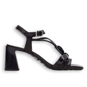 Hispanitas Sandalia Tacón Mujer Orquídea Negra