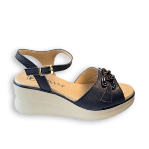 Pitillos Sandalia Mujer Azul Marino