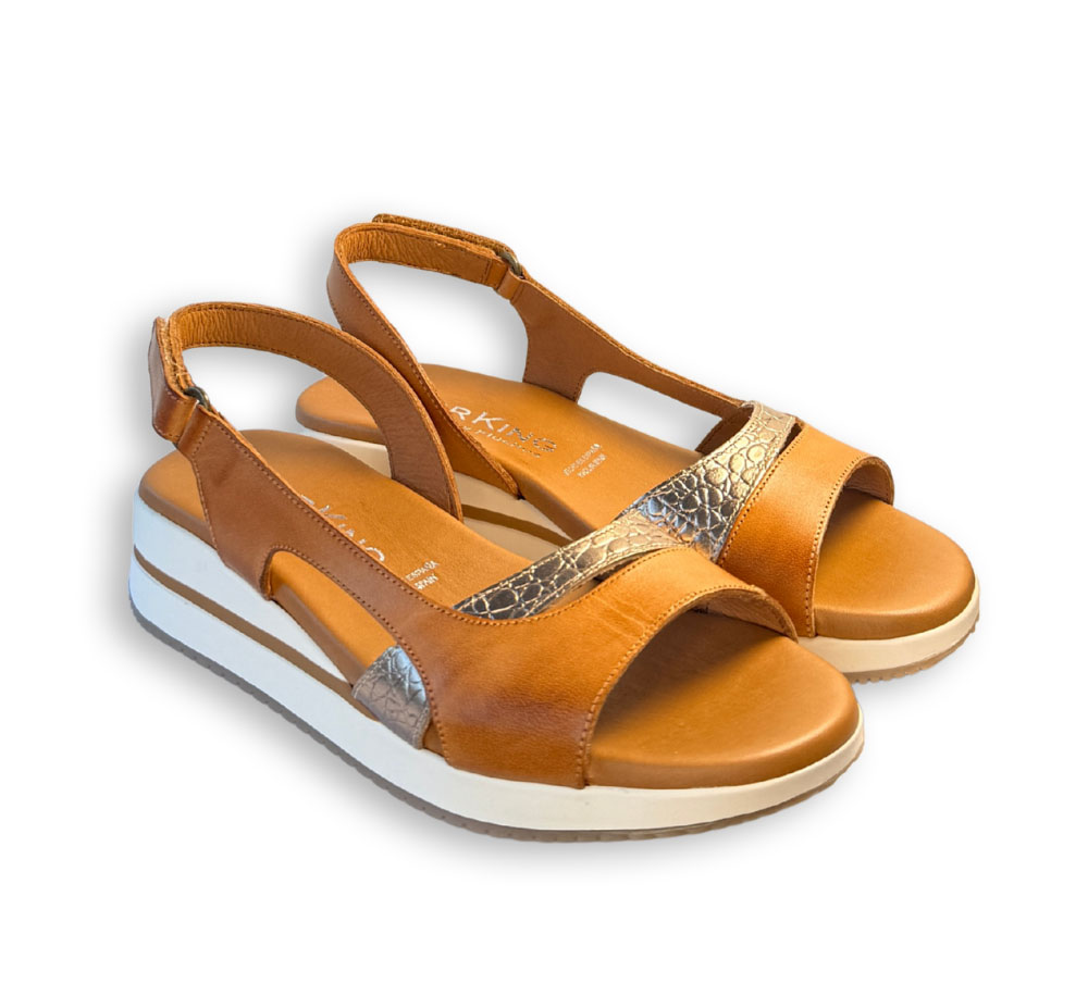 Dorking Sandalia Mujer Cuero - Imagen 2