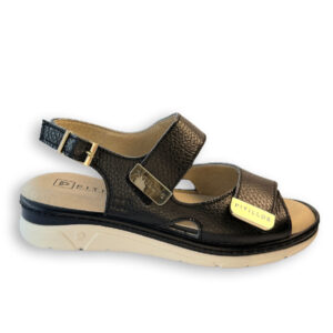 Pitillos Sandalia Mujer Negra