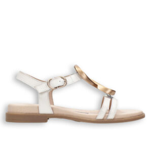 Hispanitas Sandalia Mujer Balinesa Blanca