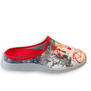 Flossy Zapatilla de Casa Mujer Roja