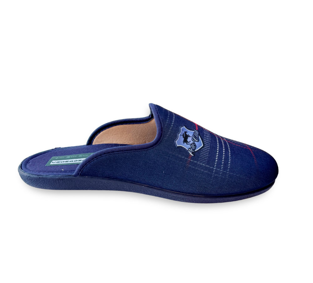 CasaDona Zapatilla de Casa Hombre Azul Marino