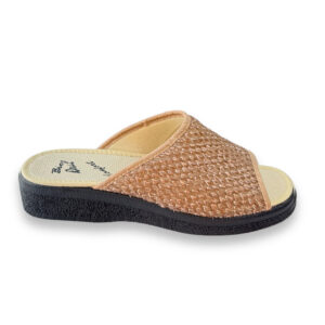 Pluma Flex Zapatilla de Casa Mujer Taupe