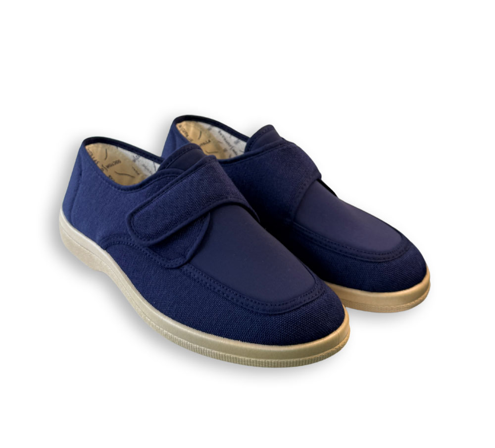 Doctor Cutillas Zapatilla de Casa Hombre Azul - Imagen 2