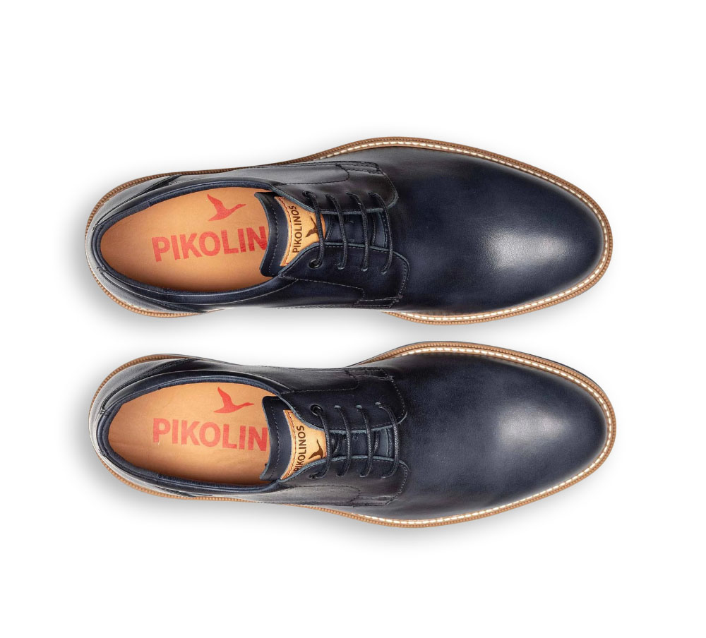 Pikolinos zapato Carlet hombre azul marino - Imagen 4