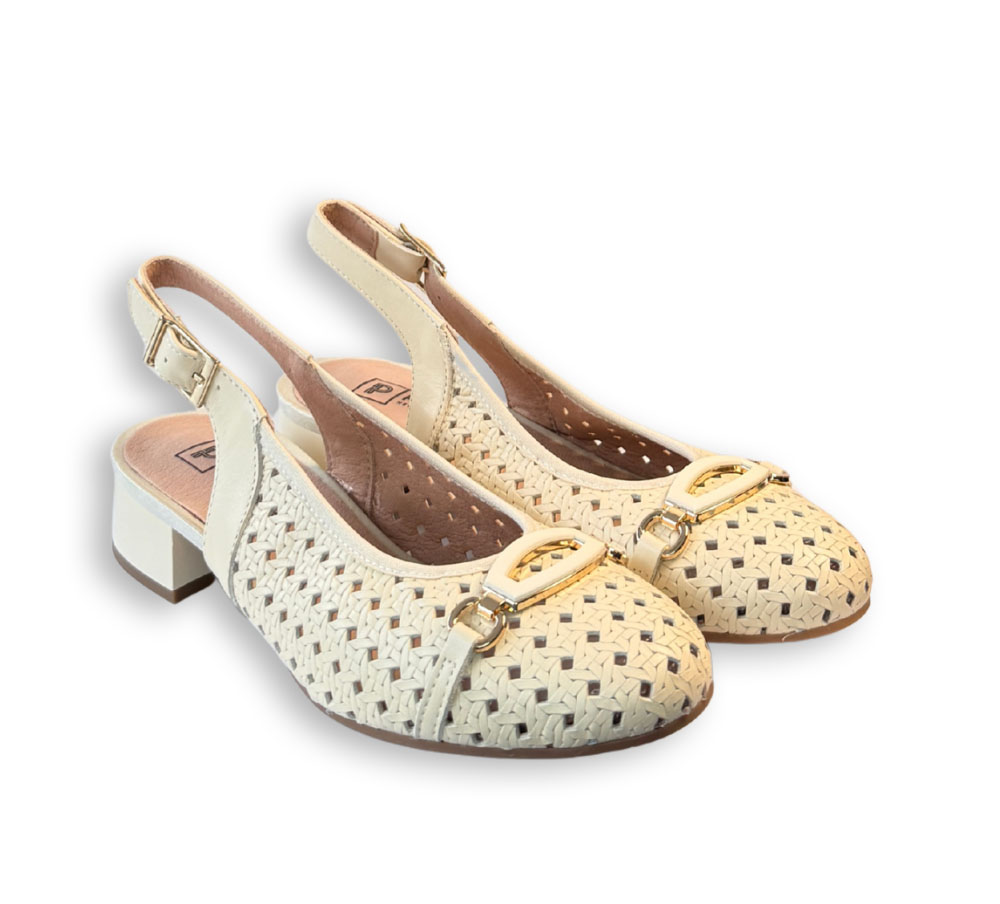 Pitillos Salón Mujer Beige - Imagen 2