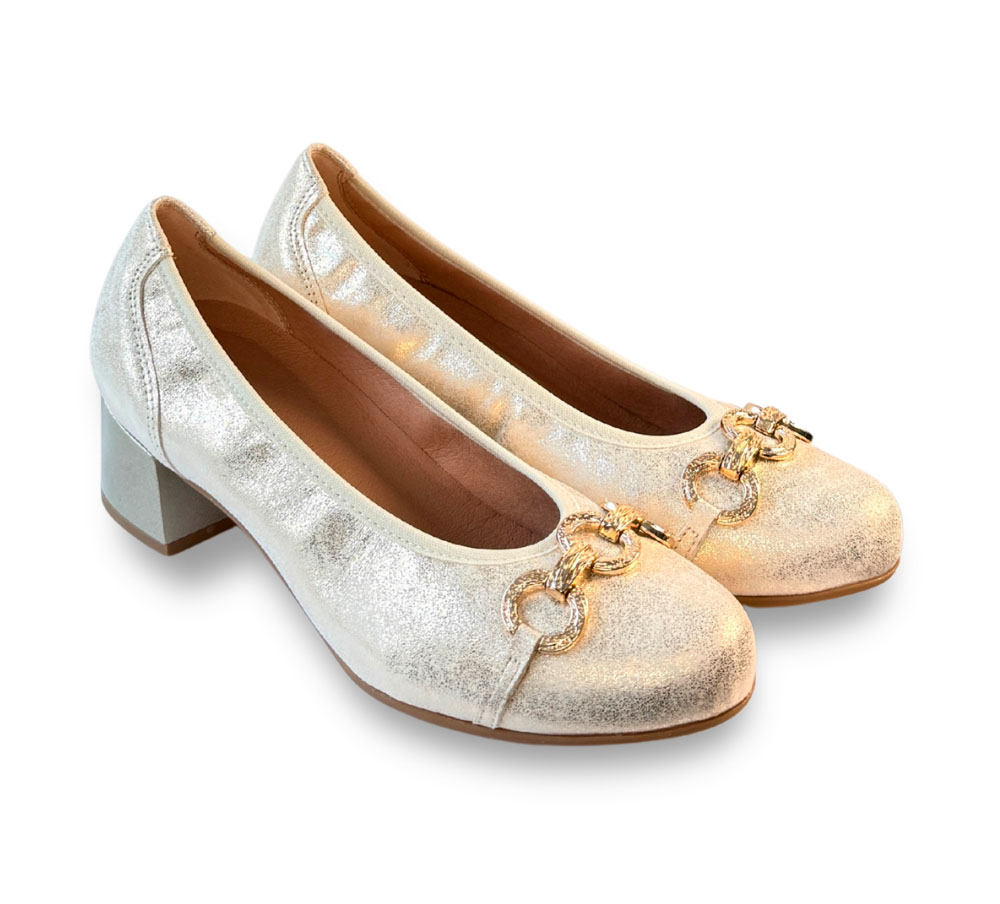 Pitillos Salón Mujer Oro - Imagen 2