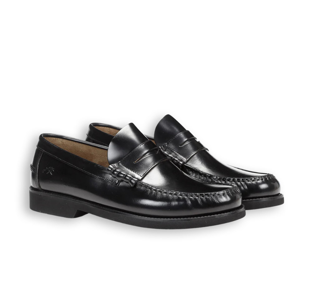 Fluchos Mocasín Hombre Negro - Imagen 2