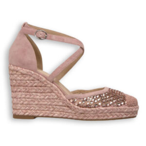 Alma en Pena alpargata mujer rosa empolvado