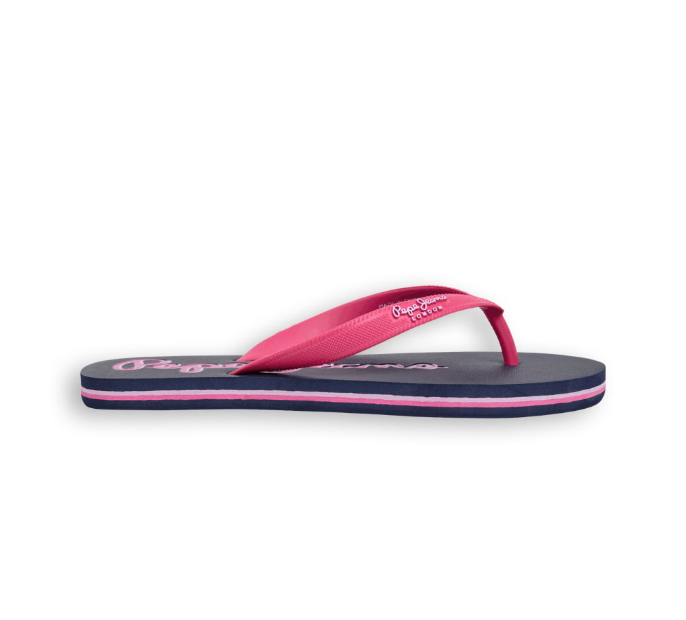 Pepe Jeans chancla de mujer en color rosa