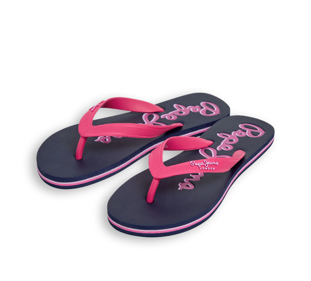 Pepe Jeans chancla de mujer en color rosa