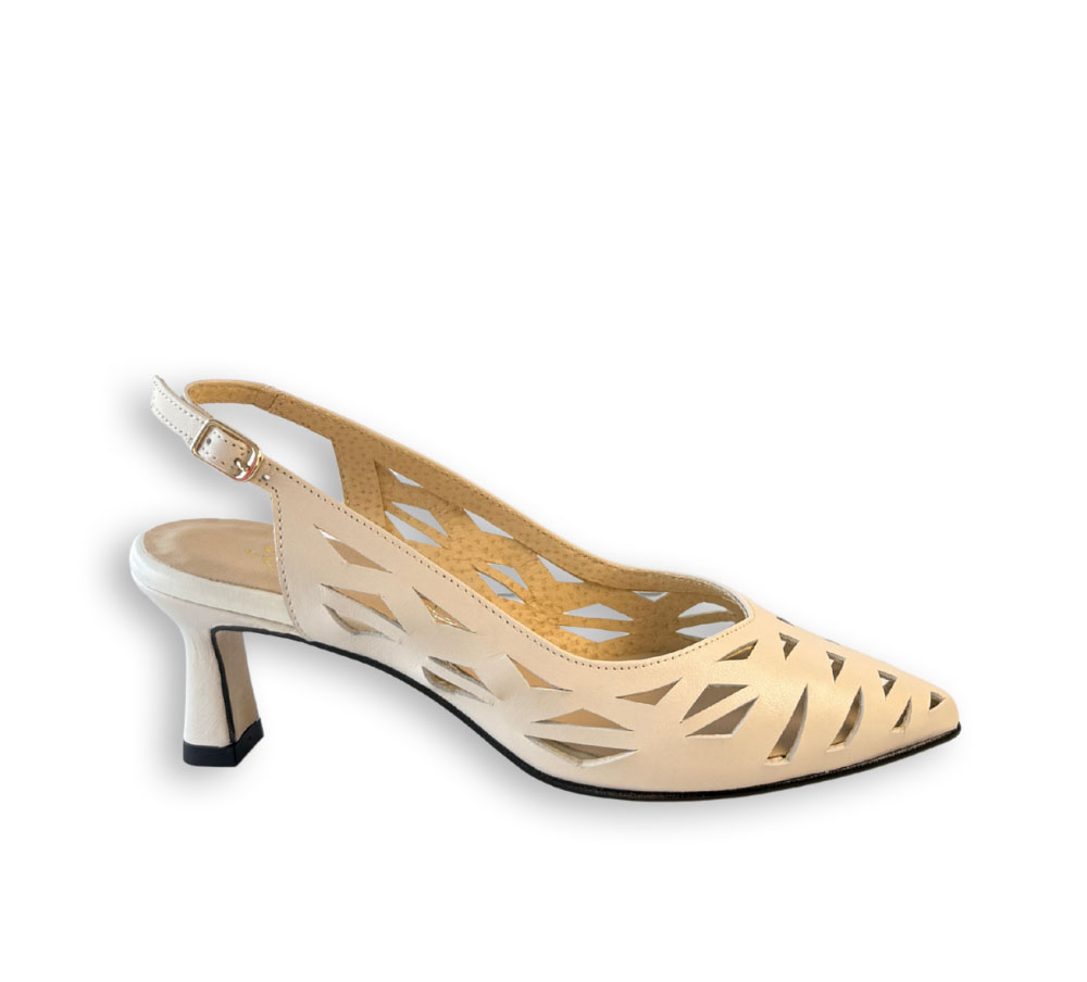 Salonissimos zapato salón mujer crema