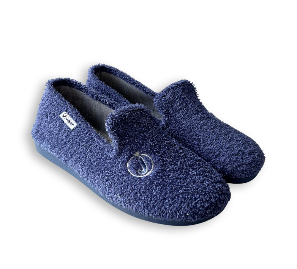 Javer zapatilla de casa cerrada azul - Imagen 2