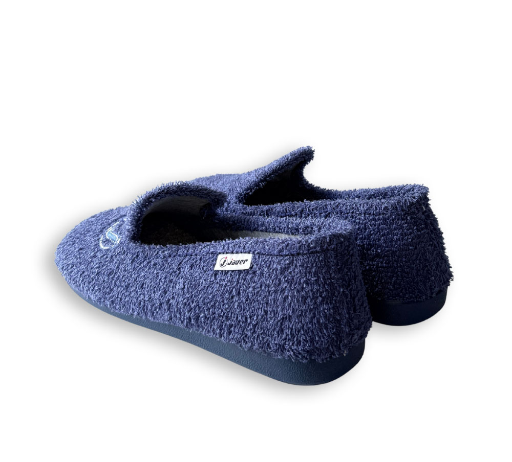 Javer zapatilla de casa cerrada azul - Imagen 3