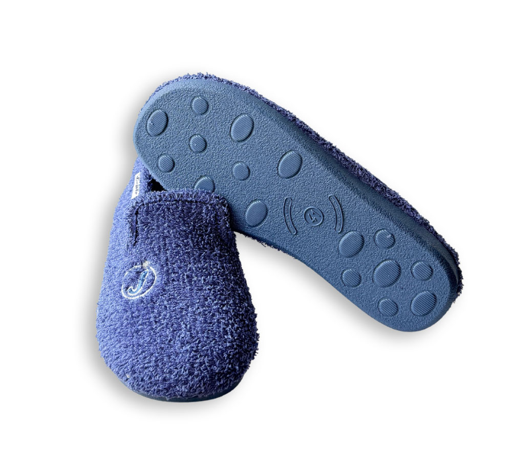 Javer zapatilla de casa cerrada azul - Imagen 4