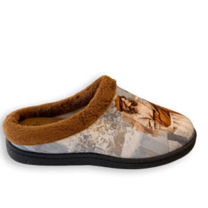 Plumaflex zapatilla de casa Paris camel