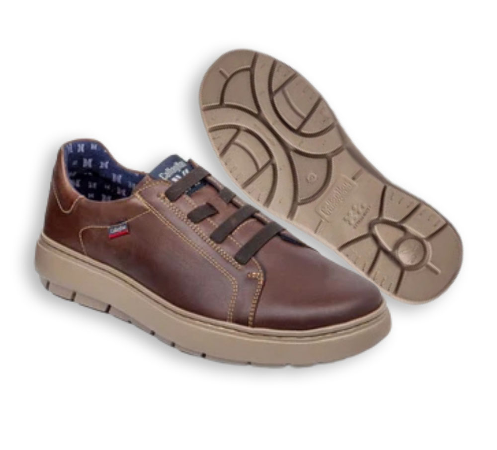 Deportivo hombre marrón Callaghan con suela Adaptlite