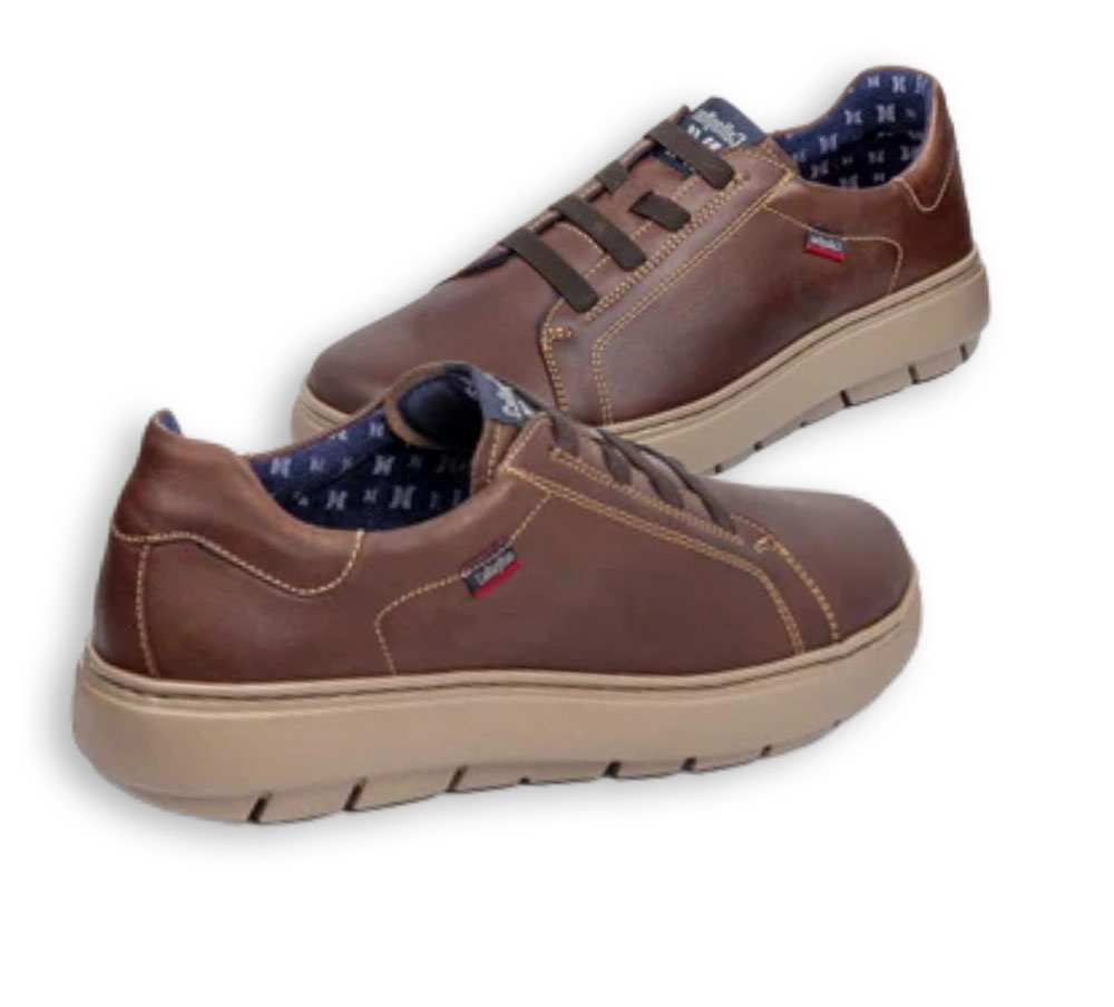 Callaghan Adaptable deportivo hombre marrón de piel