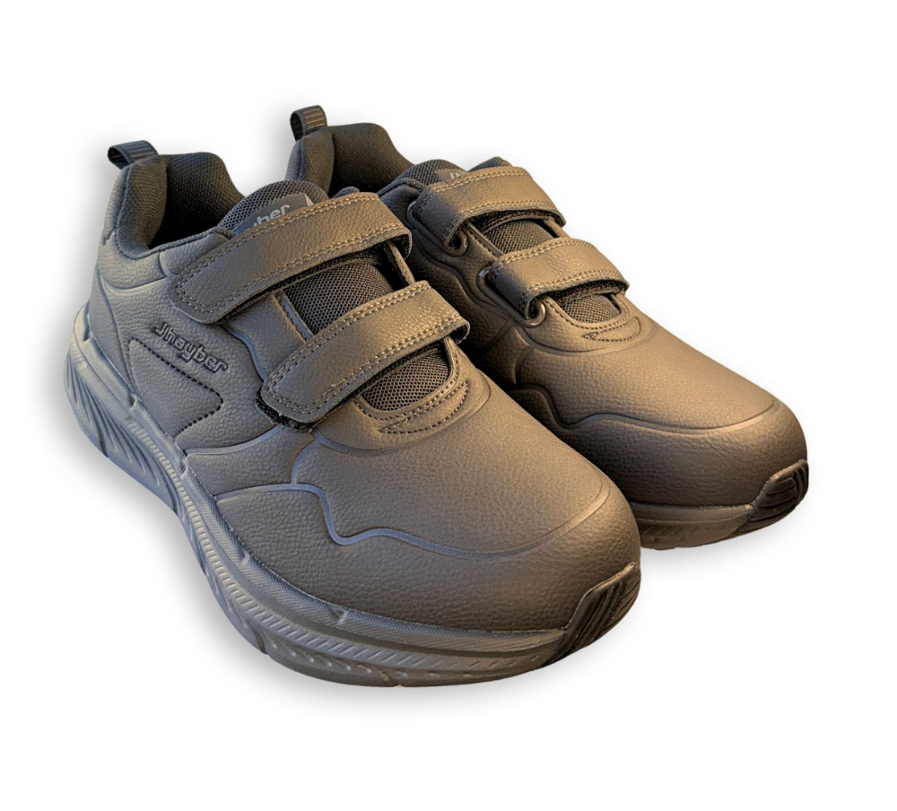 J'Hayber deportivo negro hombre doble velcro