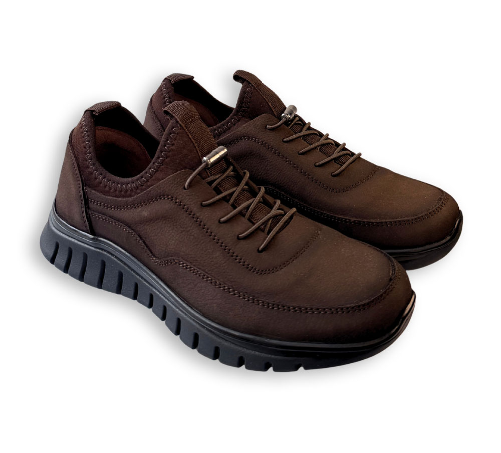 Deportivo 48+HOURS HM1302 marrón para mujer vista frontal