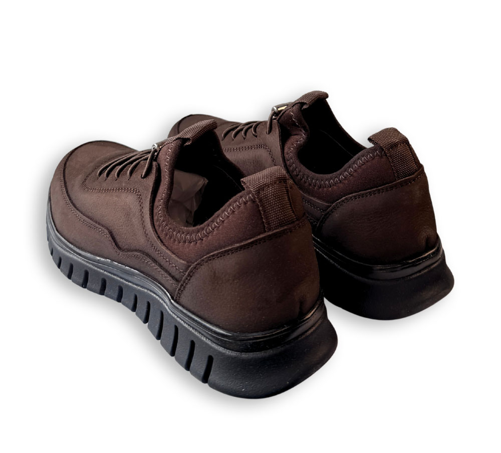 Deportivo 48+HOURS HM1302 mujer marrón vista trasera