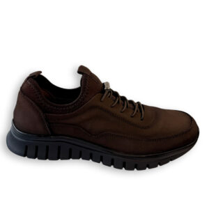 Deportivo 48+HOURS HM1302 mujer marrón con cordones elásticos