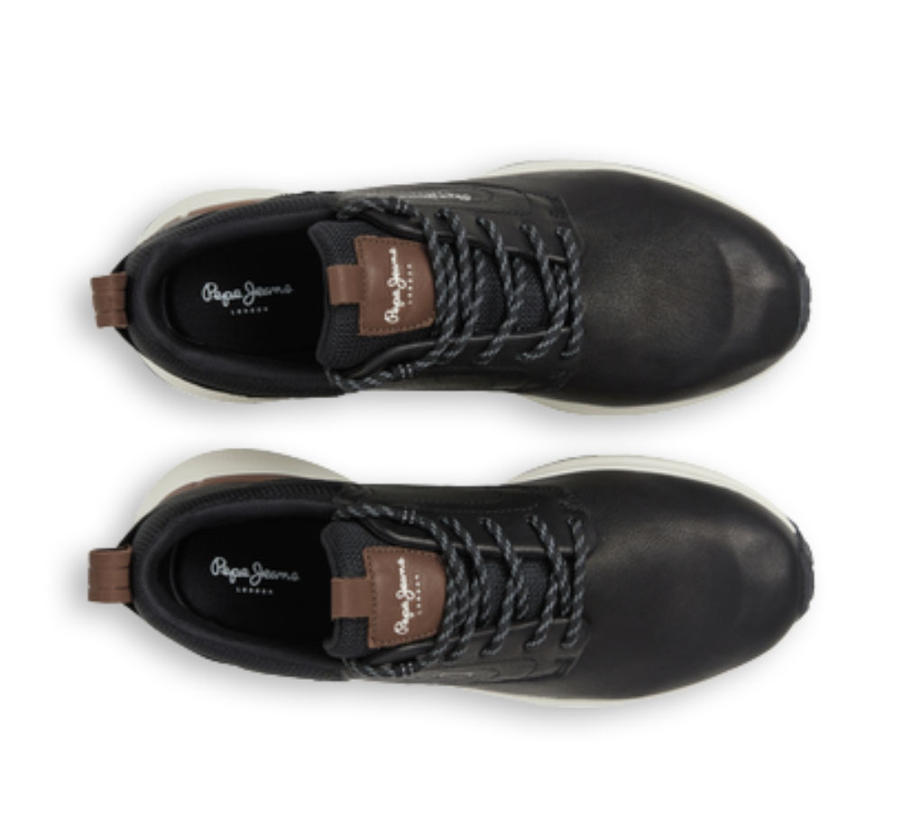 Pepe Jeans deportivo marrón vista superior
