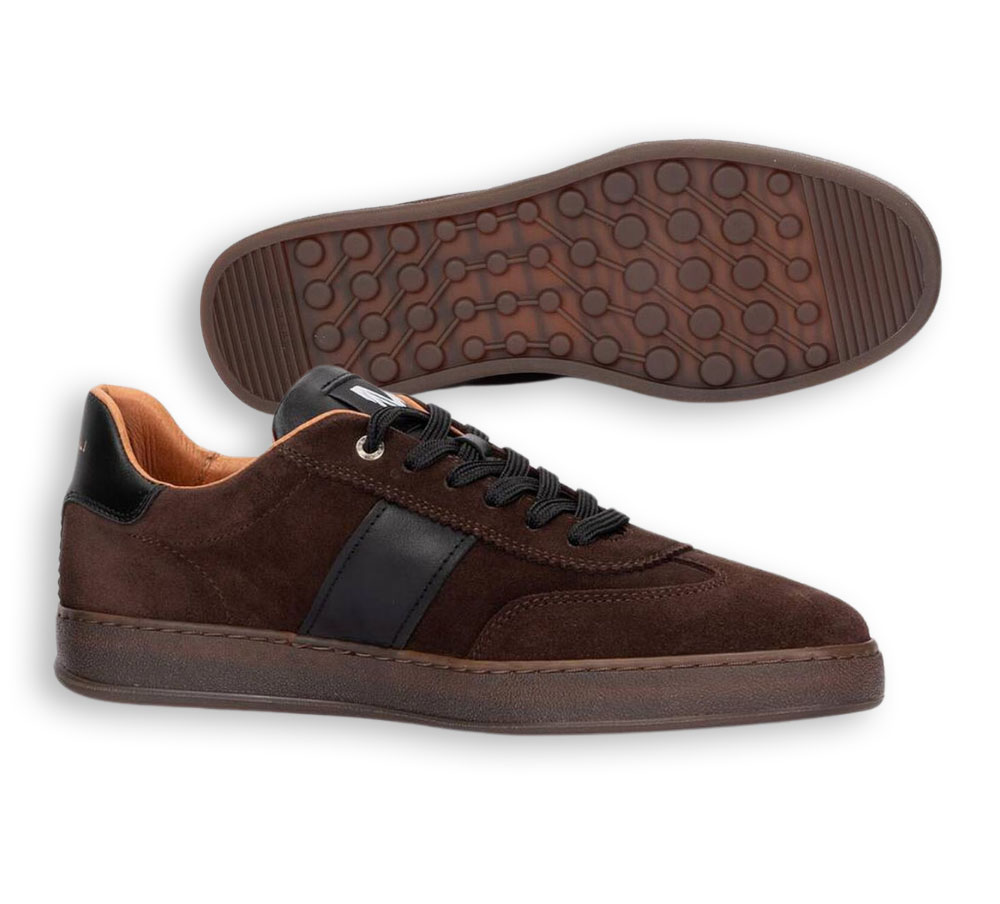 Martinelli Seaford deportivo serraje hombre vista trasera